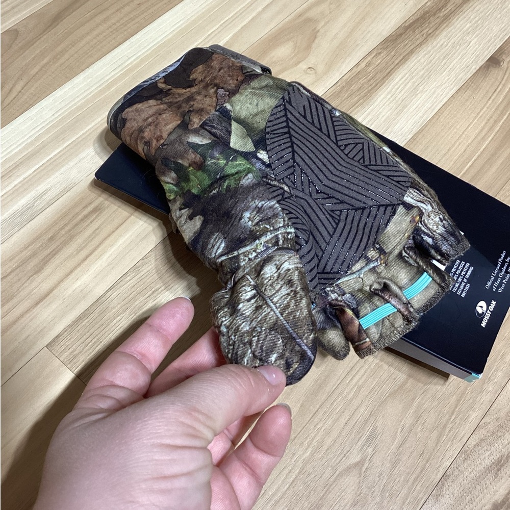 Mossy Oaks Camo Ladies Pop Top Gloves Size L/XL - Picture 8 of 11